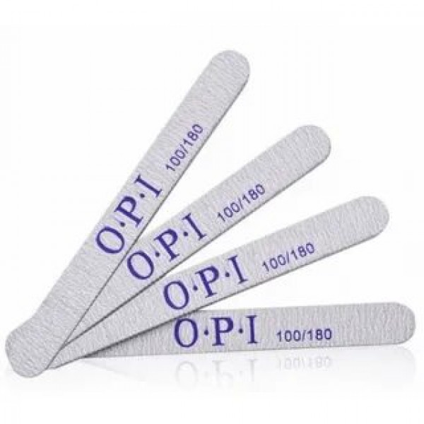 Пилка деревянная прямая OPI, 100/180, 1 шт