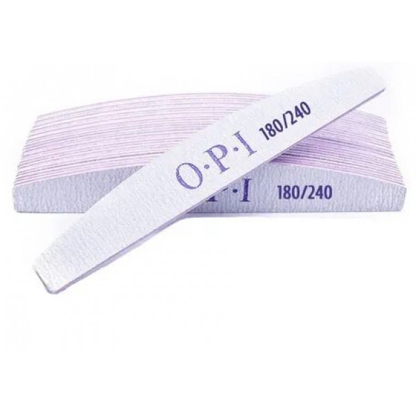 Пилка полумесяц OPI, 180/240, 1 шт
