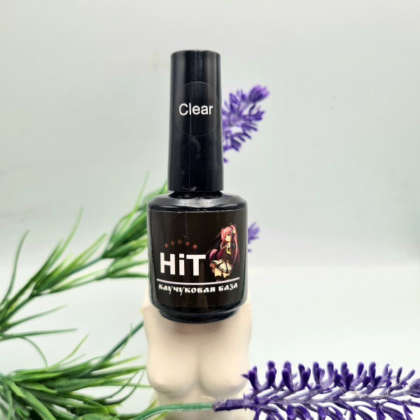 База HiT rubber прозрачная, 15 мл