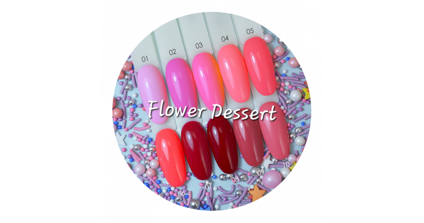 Серия Flower dessert