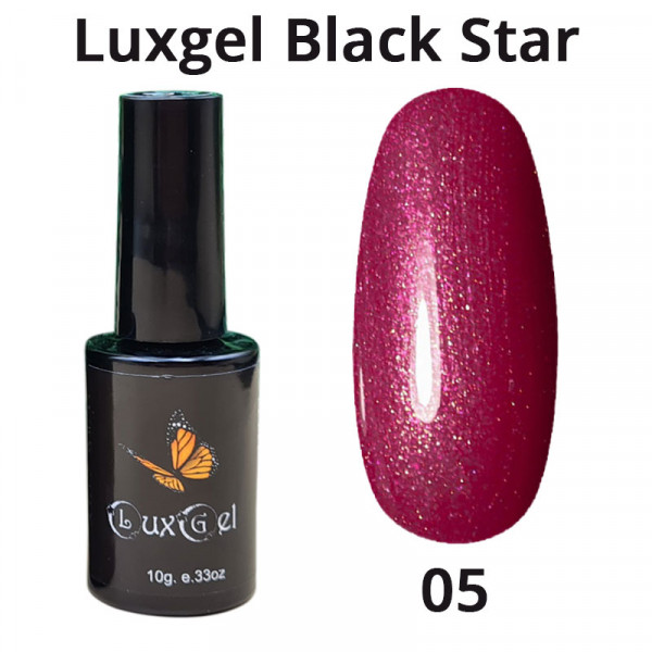 Гель-лак  LuxGel серия Black Star 5