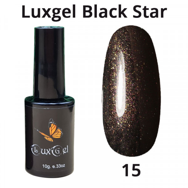 Гель-лак  LuxGel серия Black Star 15