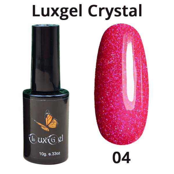 Гель-лак  LuxGel серия Crystal 4