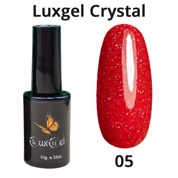 Гель-лак  LuxGel серия Crystal 5