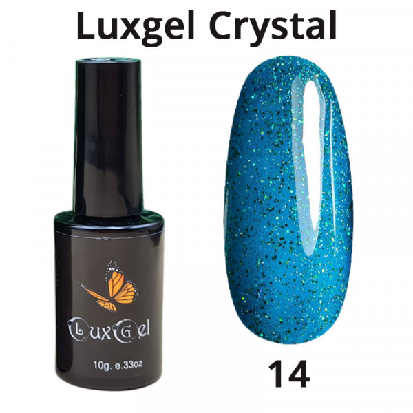 Гель-лак  LuxGel серия Crystal 14