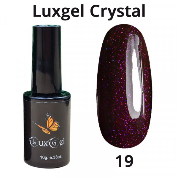 Гель-лак  LuxGel серия Crystal 19