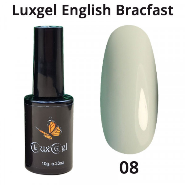 Гель-лак  LuxGel серия English Brakfast 8