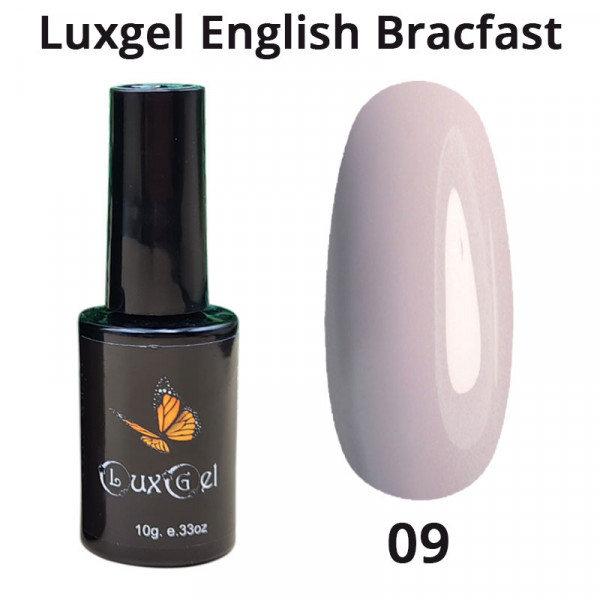 Гель-лак  LuxGel серия English Brakfast 9
