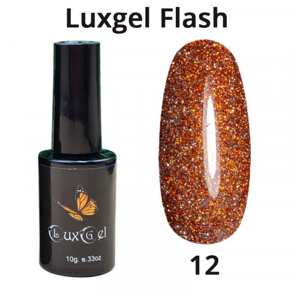 Гель-лак LuxGel серия Flash 12