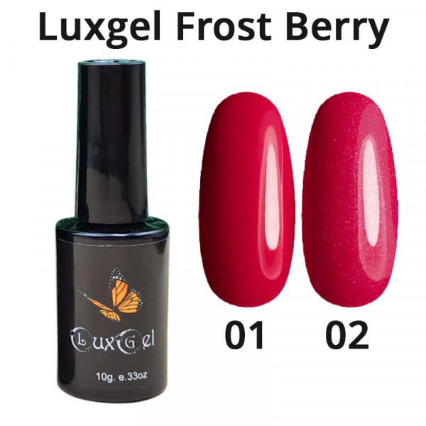 Гель-лак  LuxGel серия Frost Berry 1