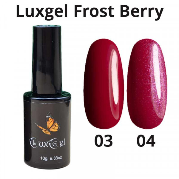 Гель-лак  LuxGel серия Frost Berry 3