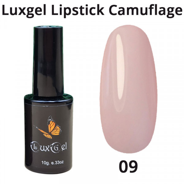 Гель-лак  LuxGel серия Lipstick Camouflage 9