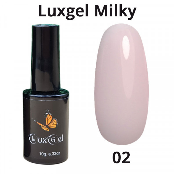 Гель-лак  LuxGel серия Milky 2