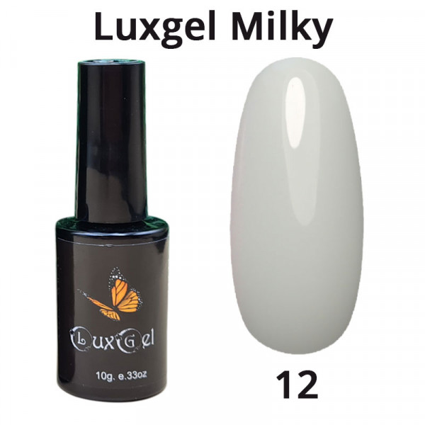 Гель-лак  LuxGel серия Milky 12