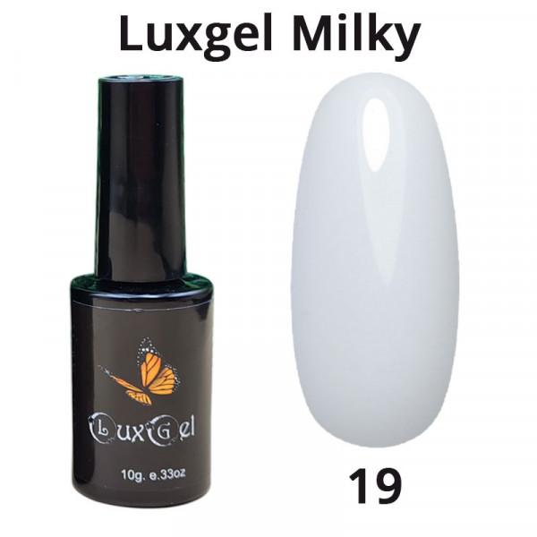 Гель-лак  LuxGel серия Milky 19