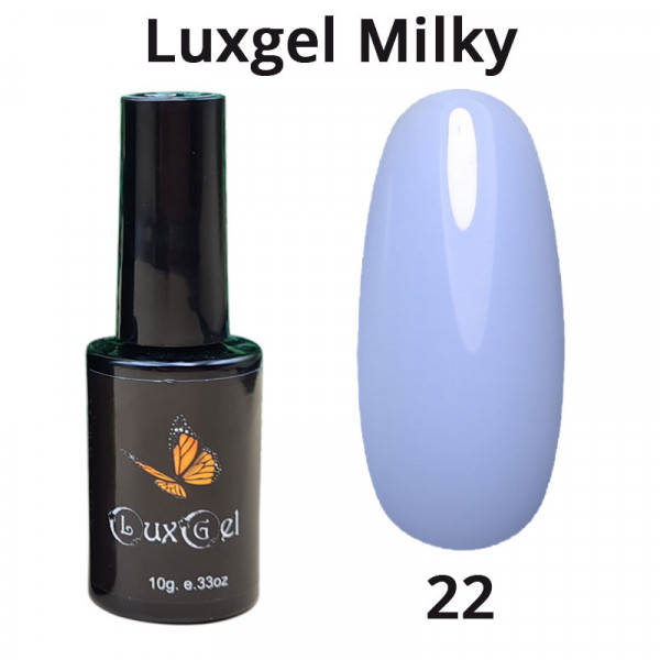 Гель-лак  LuxGel серия Milky 22