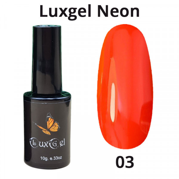 Гель-лак  LuxGel серия Neon 3