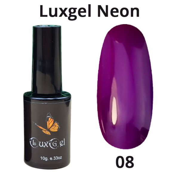 Гель-лак  LuxGel серия Neon 8