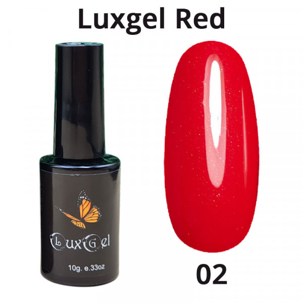Гель-лак LuxGel  серия Red 2