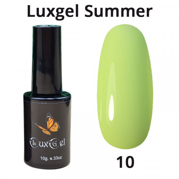 Гель-лак  LuxGel серия Summer 10