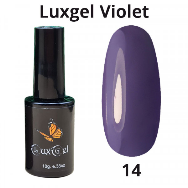 Гель-лак  LuxGel серия Violet 14