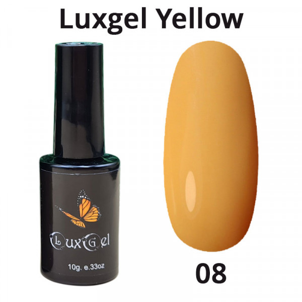 Гель-лак  LuxGel серия Yellow 8