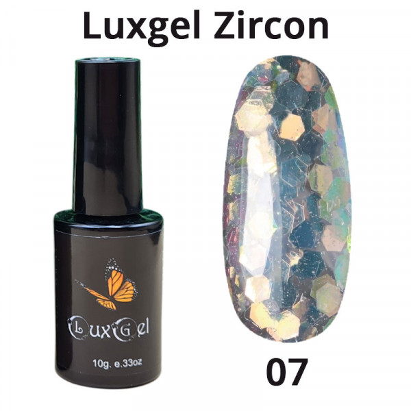 Гель-лак LuxGel серия Zircon 7