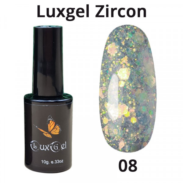 Гель-лак LuxGel серия Zircon 8