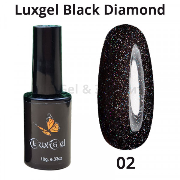 Гель-лак LuxGel Black Diamond 2