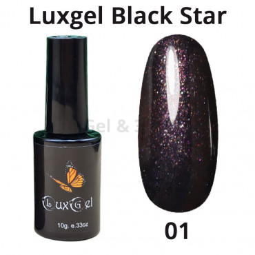 Гель-лак  LuxGel серия Black Star 1