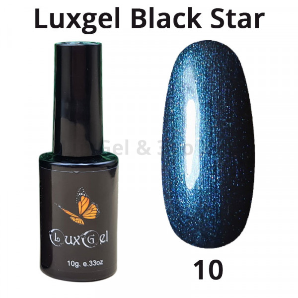 Гель-лак  LuxGel серия Black Star 10