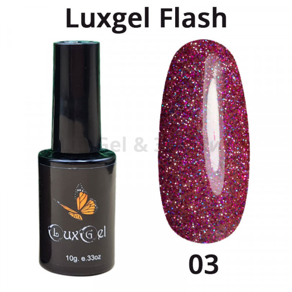 Гель-лак LuxGel серия Flash 3