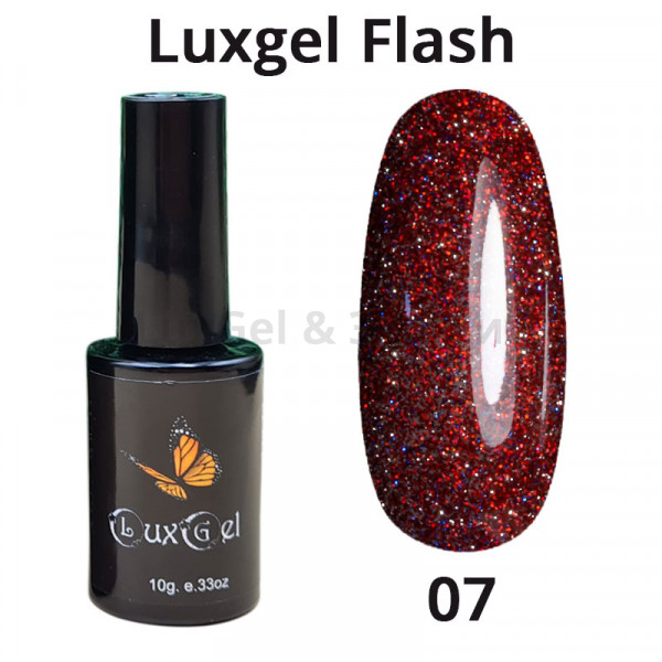 Гель-лак LuxGel серия Flash 7