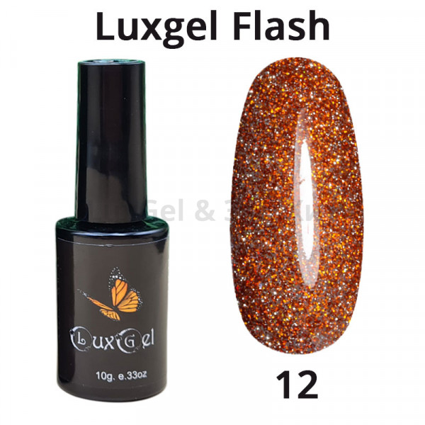 Гель-лак LuxGel серия Flash 12