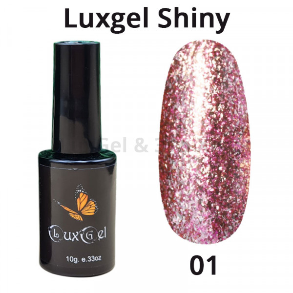 Гель-лак LuxGel  серия Shiny 1