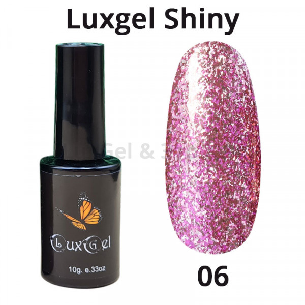 Гель-лак LuxGel  серия Shiny 6