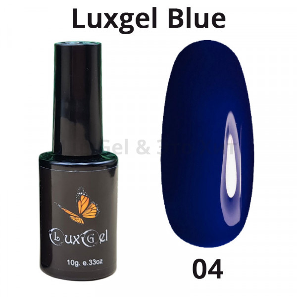 Гель-лак  LuxGel серия Blue 4