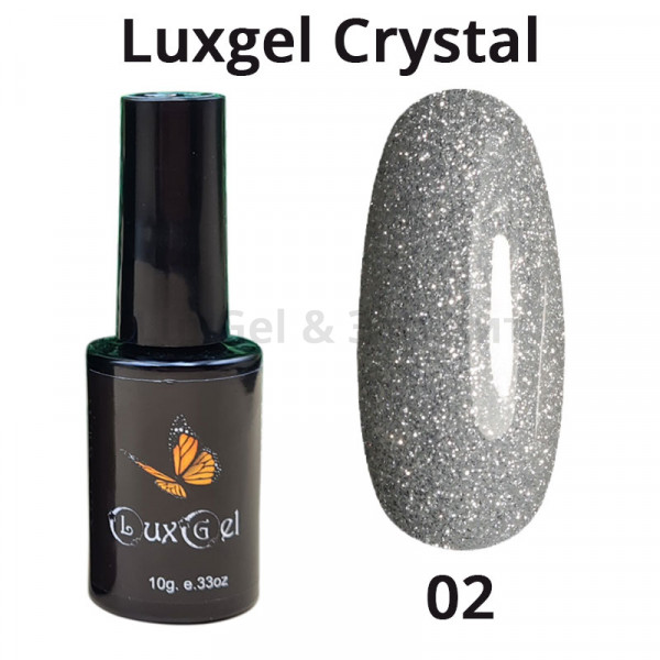 Гель-лак  LuxGel серия Crystal 2