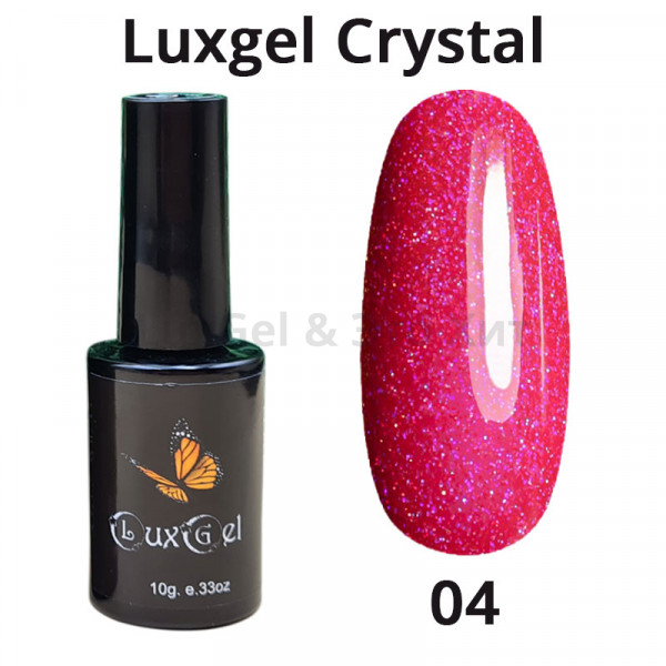 Гель-лак  LuxGel серия Crystal 4