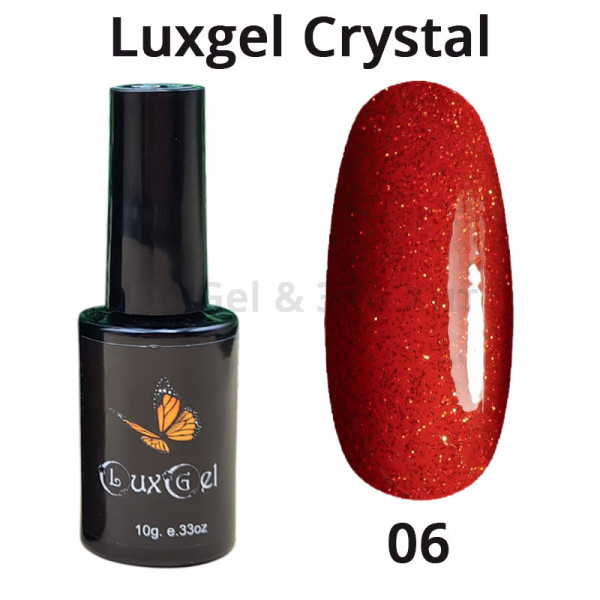 Гель-лак  LuxGel серия Crystal 6