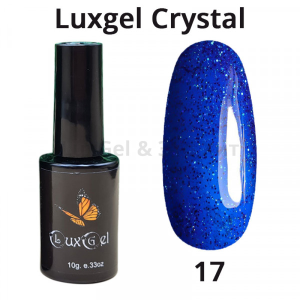 Гель-лак  LuxGel серия Crystal 17