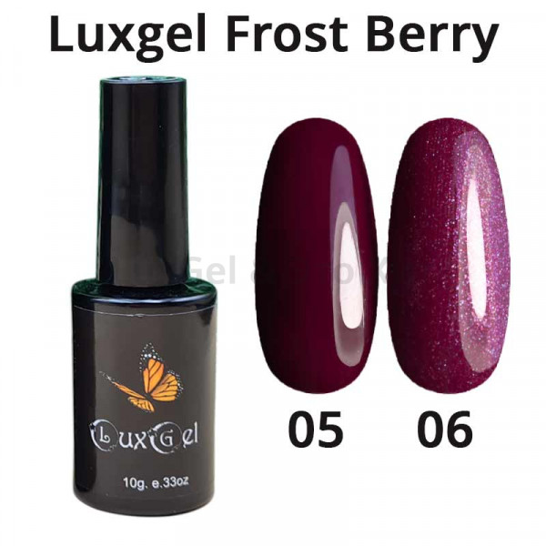 Гель-лак  LuxGel серия Frost Berry 5