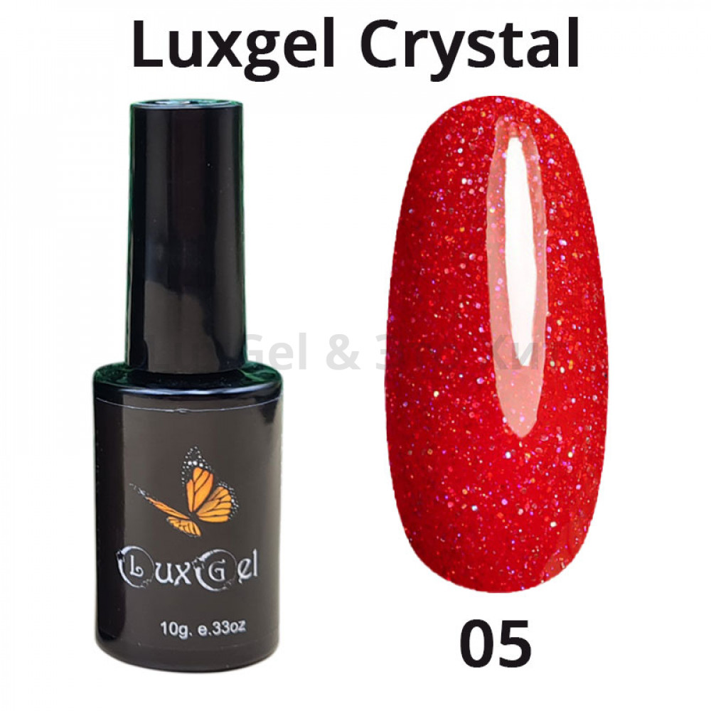 Гель-лак  LuxGel серия Crystal 5