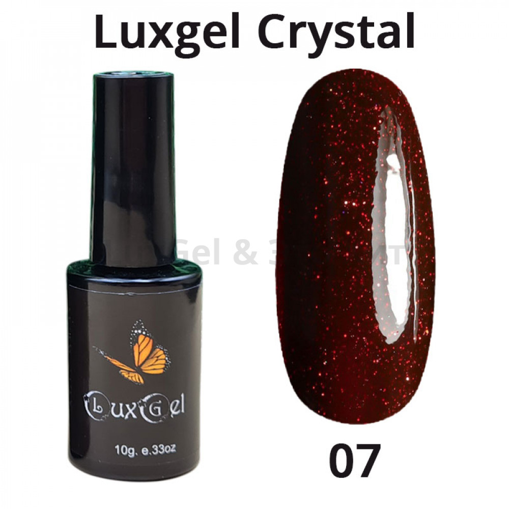 Гель-лак  LuxGel серия Crystal 7