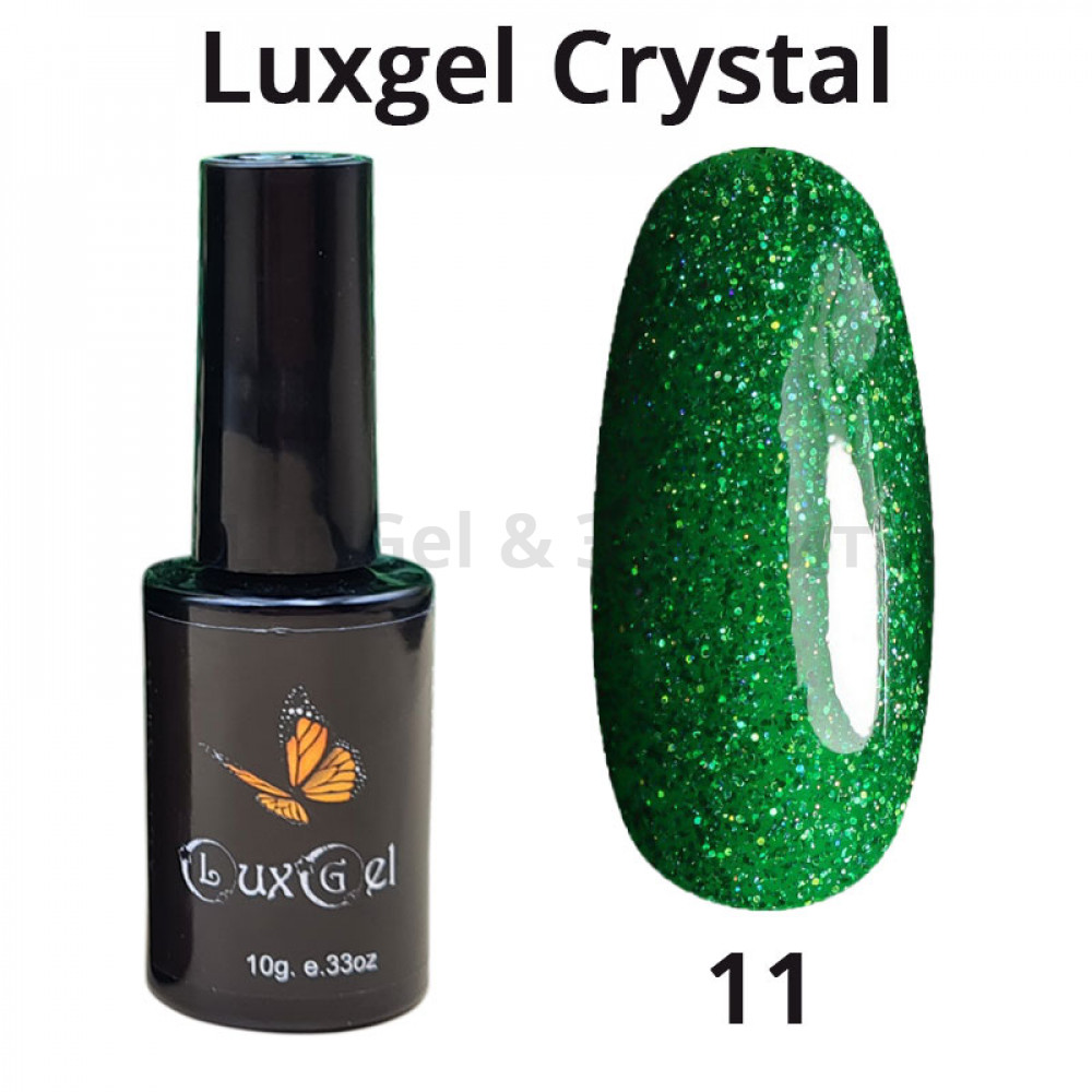 Гель-лак  LuxGel серия Crystal 11