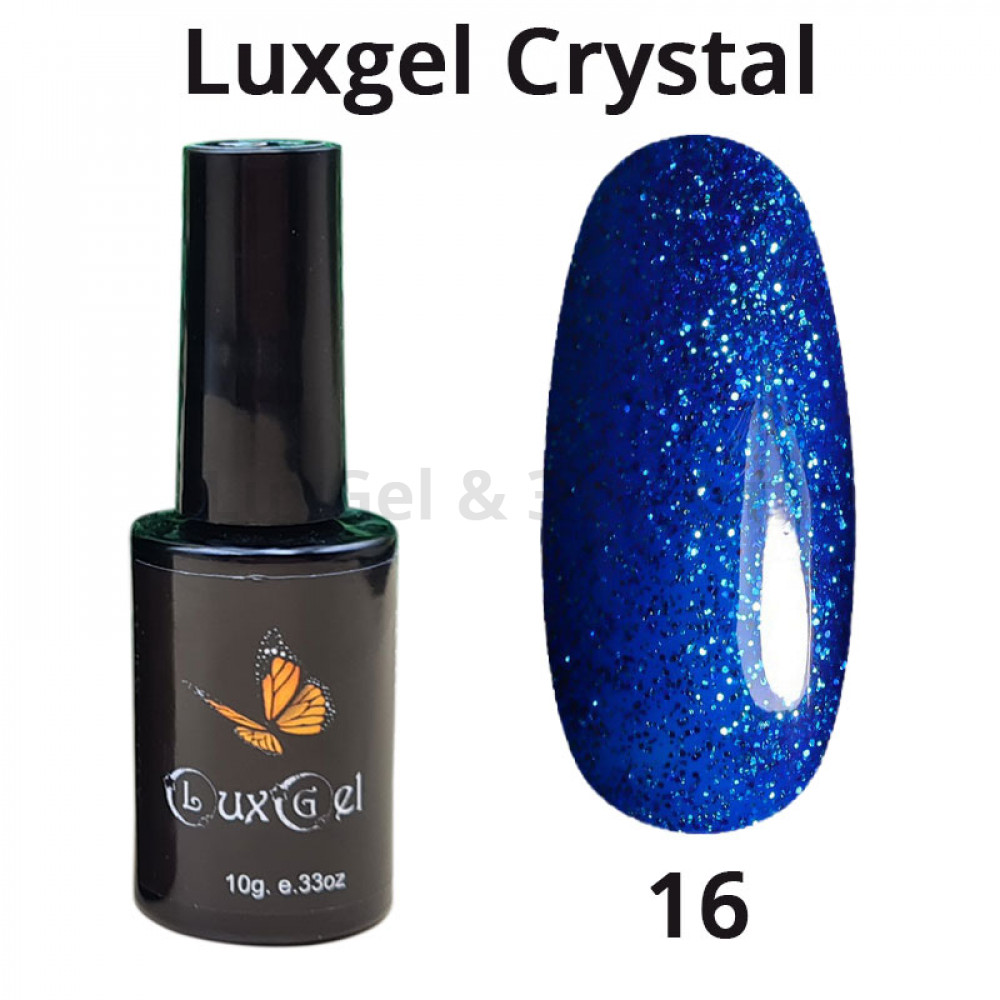 Гель-лак  LuxGel серия Crystal 16