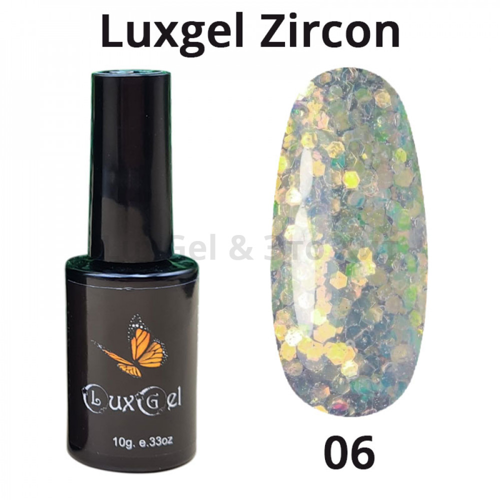 Гель-лак LuxGel серия Zircon 6