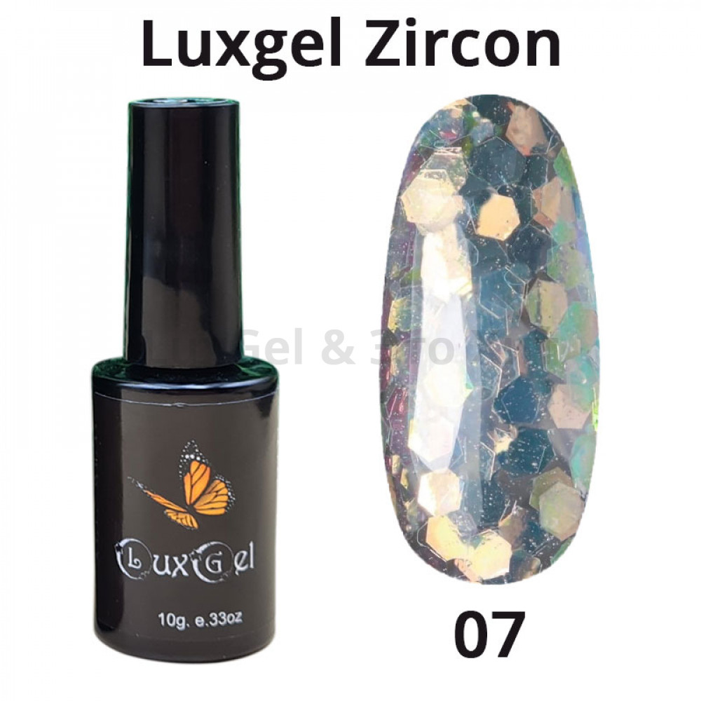 Гель-лак LuxGel серия Zircon 7